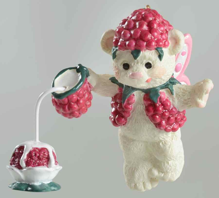 Fairy Berry Bears Raspberry - Boxed by Hallmark Gold Crown-1