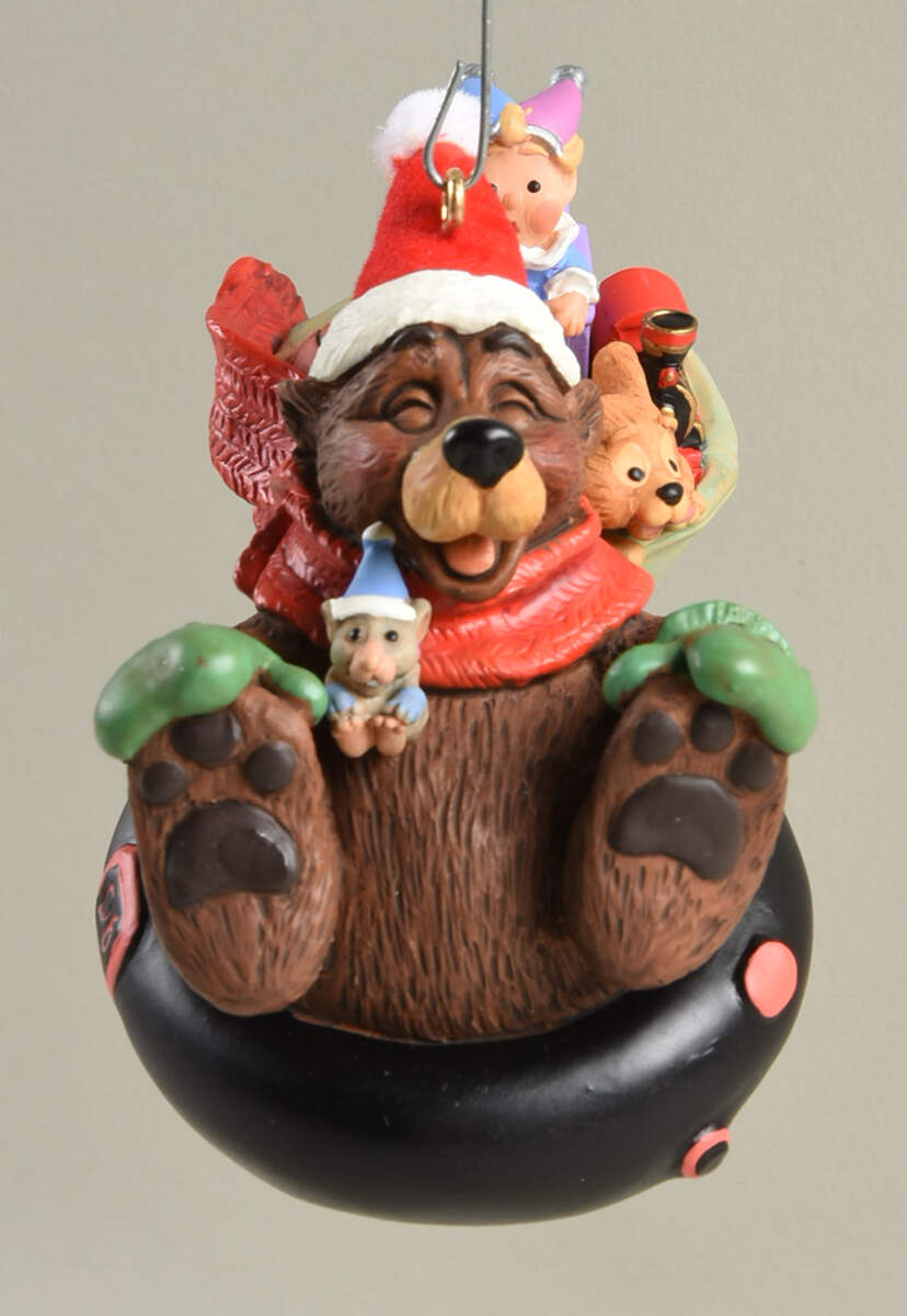 Nick and Christopher Speedy Delivery - Boxed by Hallmark Gold Crown-1