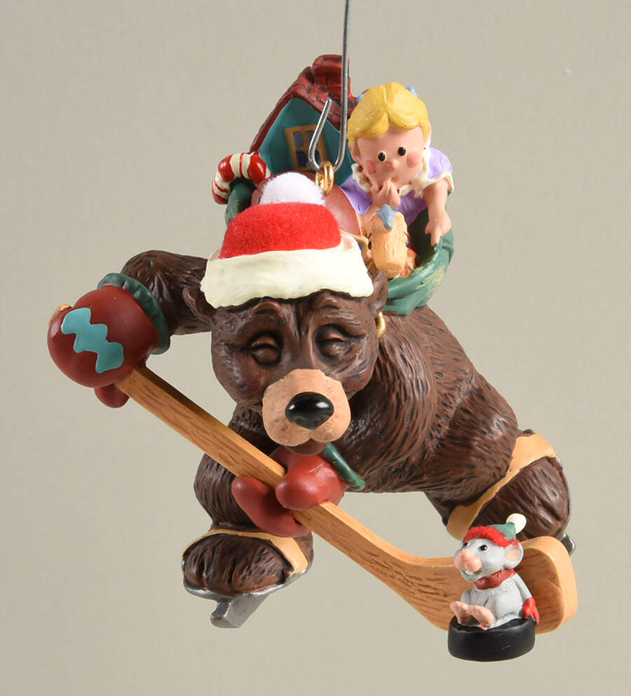 Nick and Christopher Hockey-Colorway - Boxed by Hallmark Gold Crown-1
