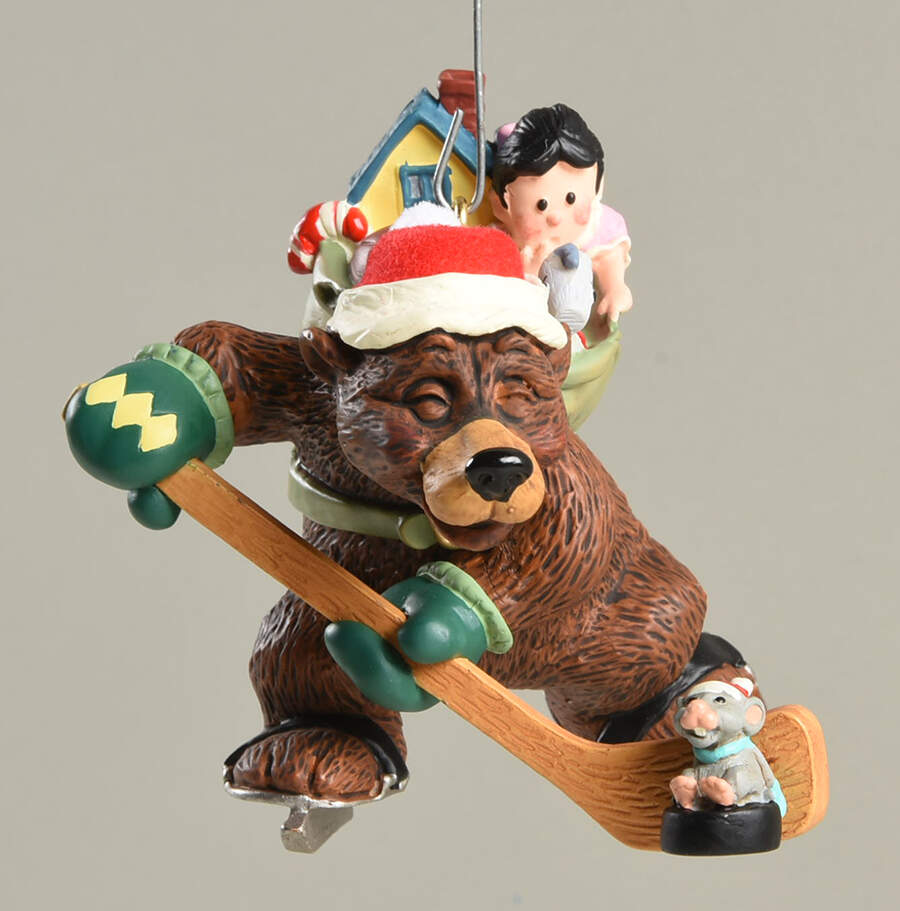 Nick and Christopher Hockey Thrills - Boxed by Hallmark Gold Crown-1