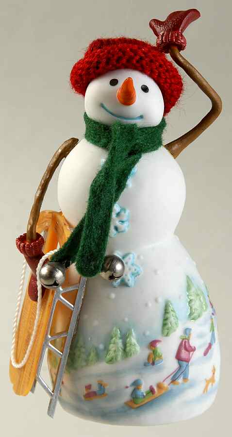 Snowtop Lodge 2006-#2-Bluster R Toboggan - Boxed by Hallmark Gold Crown-1