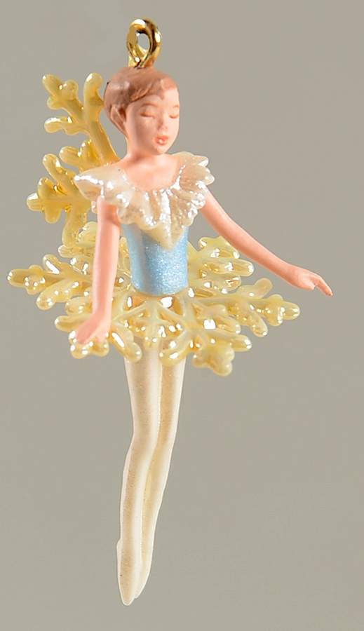 Snowflake Ballet-Miniature Snowflake Ballet 1 - No Box by Hallmark Gold Crown-1