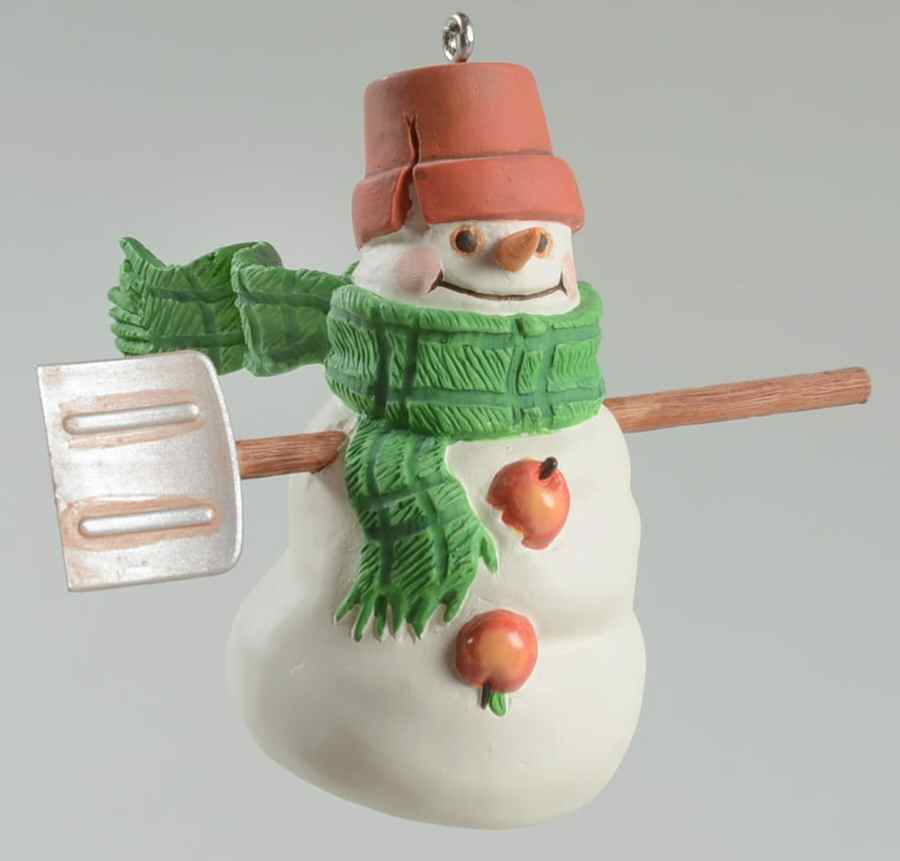The Snowmen of Mitford Max - No Box by Hallmark Gold Crown-1