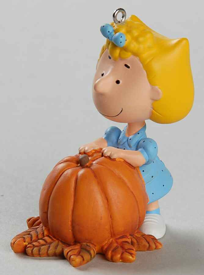 It's the Great Pumpkin Charlie Brown Sally - Boxed by Hallmark Gold Crown-1