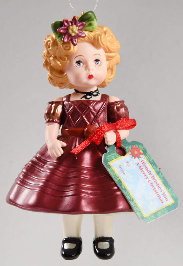 Madame Alexander 2015-Wendy Wishes You Merry Christmas - Boxed by Hallmark Gold Crown-1