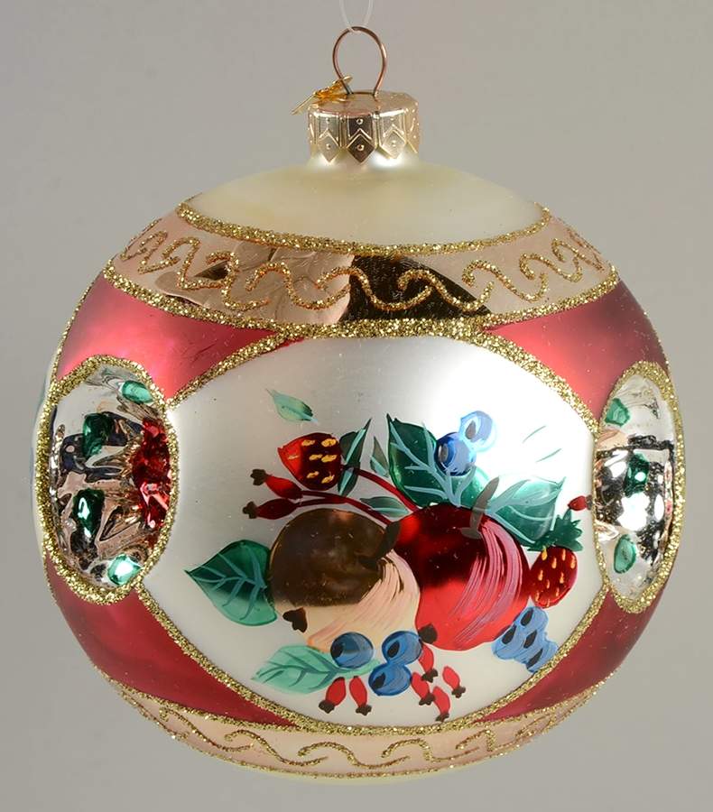 Holiday Traditions Festival Of Fruit - Boxed by Hallmark Gold Crown-1