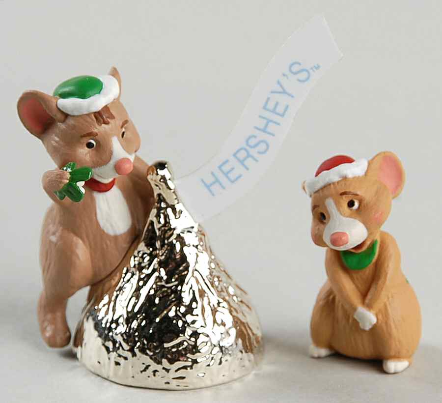 Hershey's Merry Miniatures 1998-Hershey's #2 - No Box by Hallmark Gold Crown-1