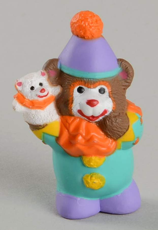 Merry Miniatures 1997 Happy Birthday Clowns - No Box by Hallmark Gold Crown-1