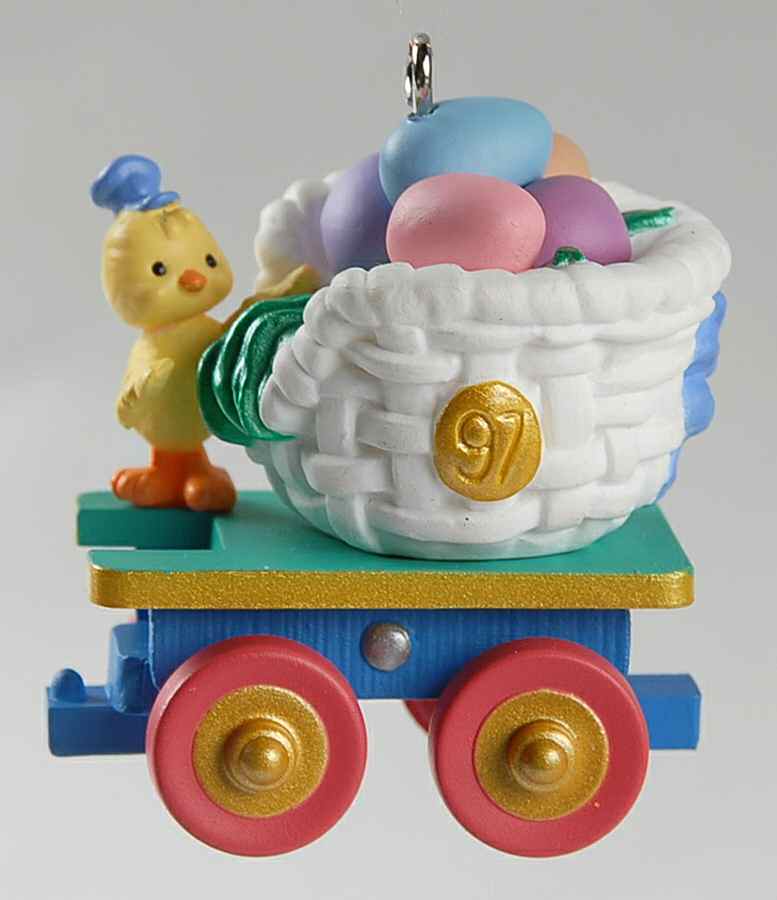 Cottontail Express 1997-#2-Coal Car - Boxed by Hallmark Gold Crown-1