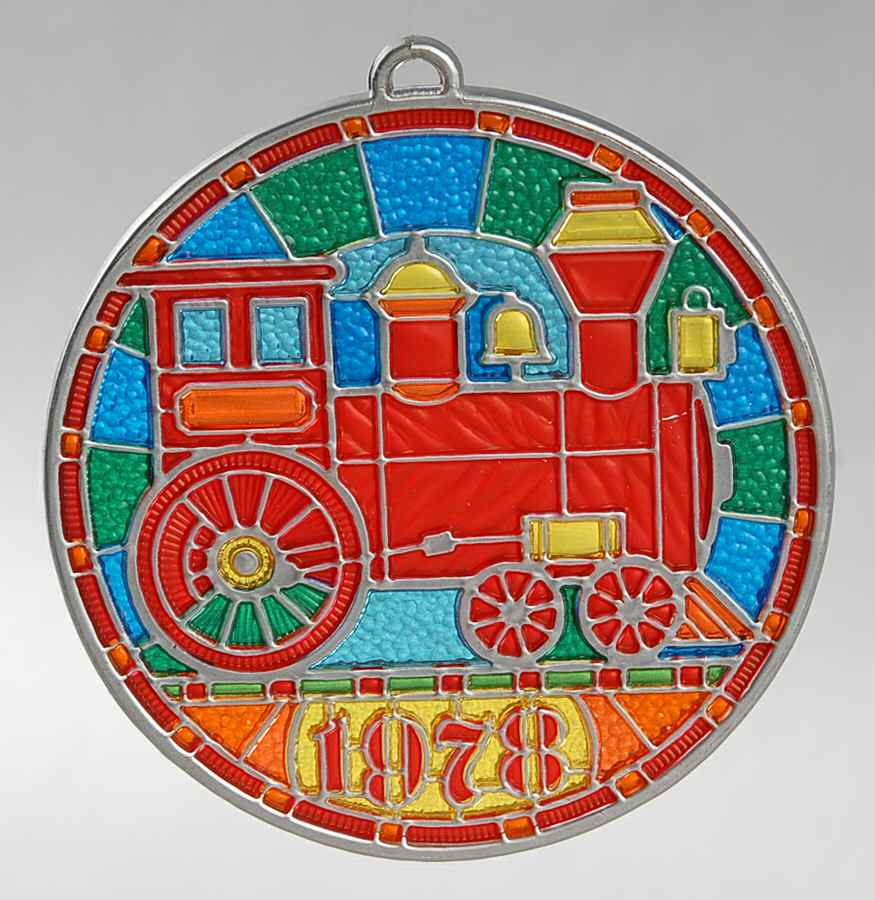 Colors of Christmas 1978-Locomotive - Boxed by Hallmark Gold Crown-1