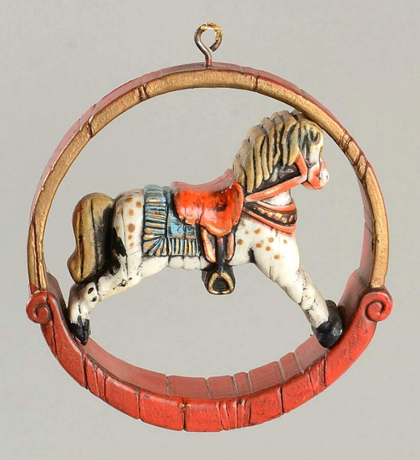 Nostalgia Rocking Horse - Boxed by Hallmark Gold Crown-1