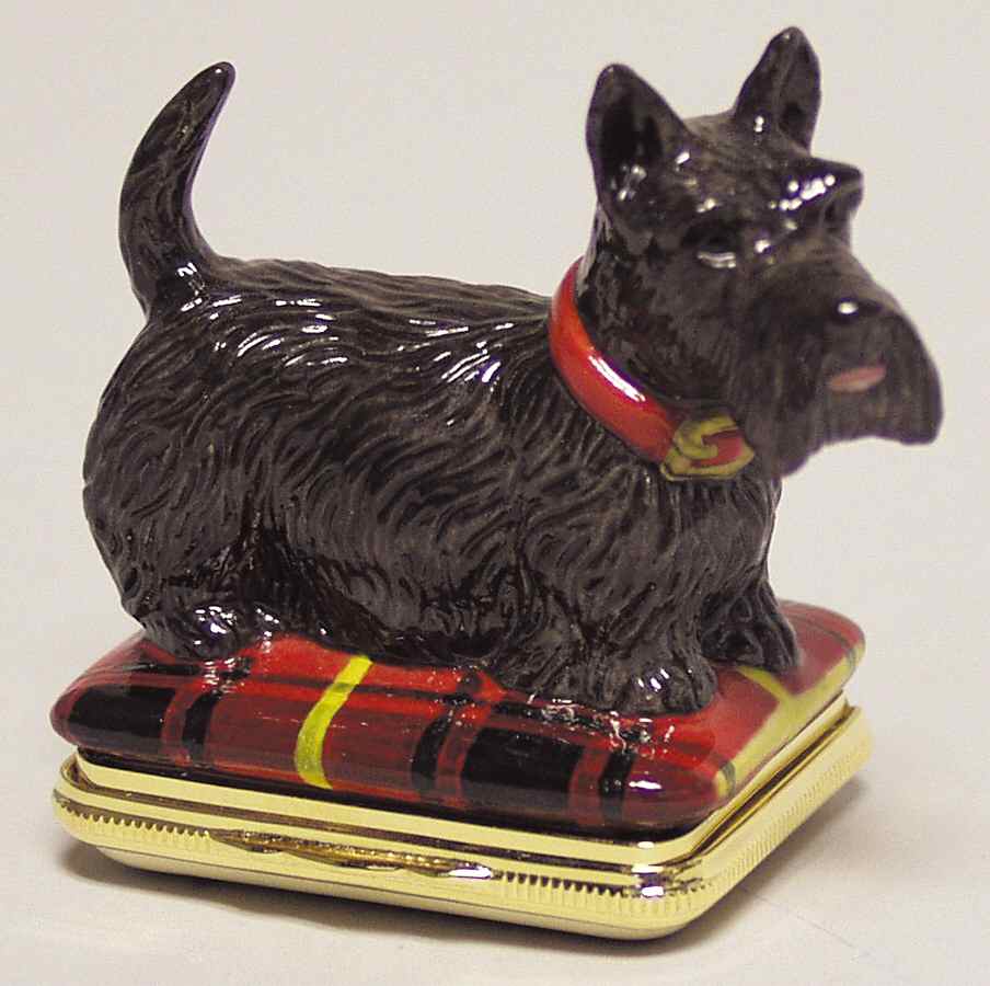 Bonbonnieres Box Scottie - Boxed by Halcyon Days-1