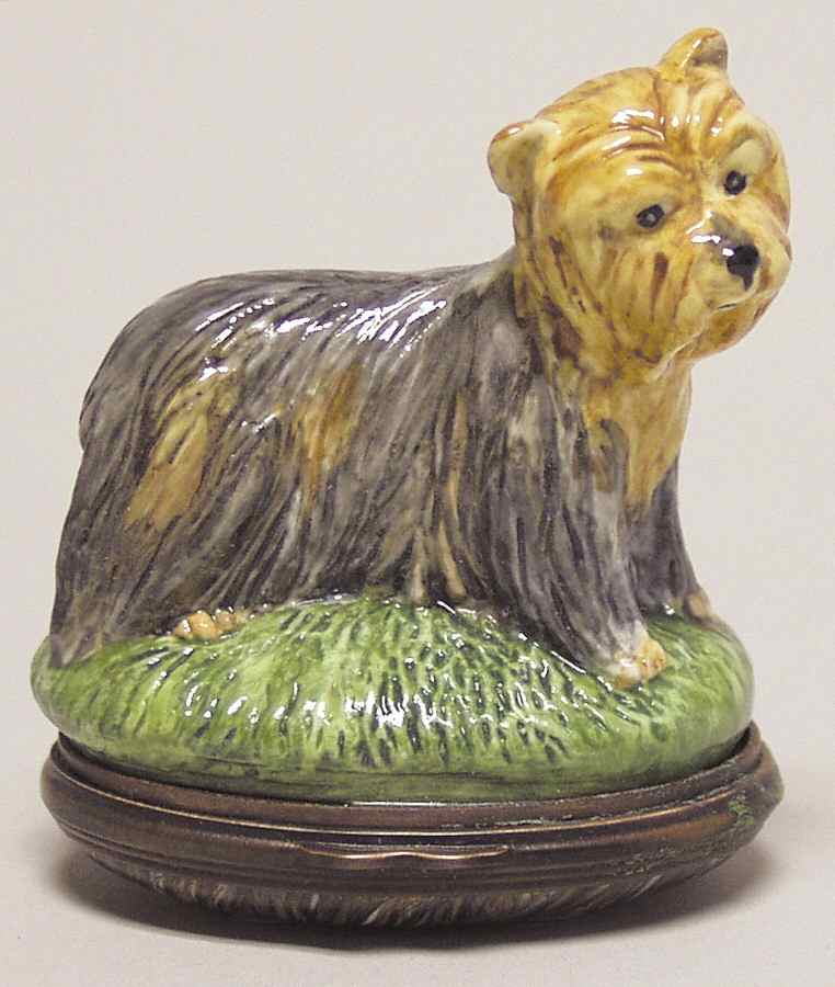 Bonbonnieres Box Yorkshire Terrier - Boxed by Halcyon Days-1