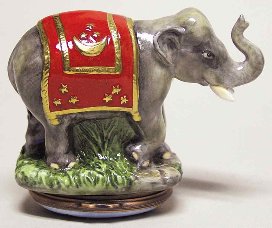 Bonbonnieres Box Elephant - Boxed by Halcyon Days-1