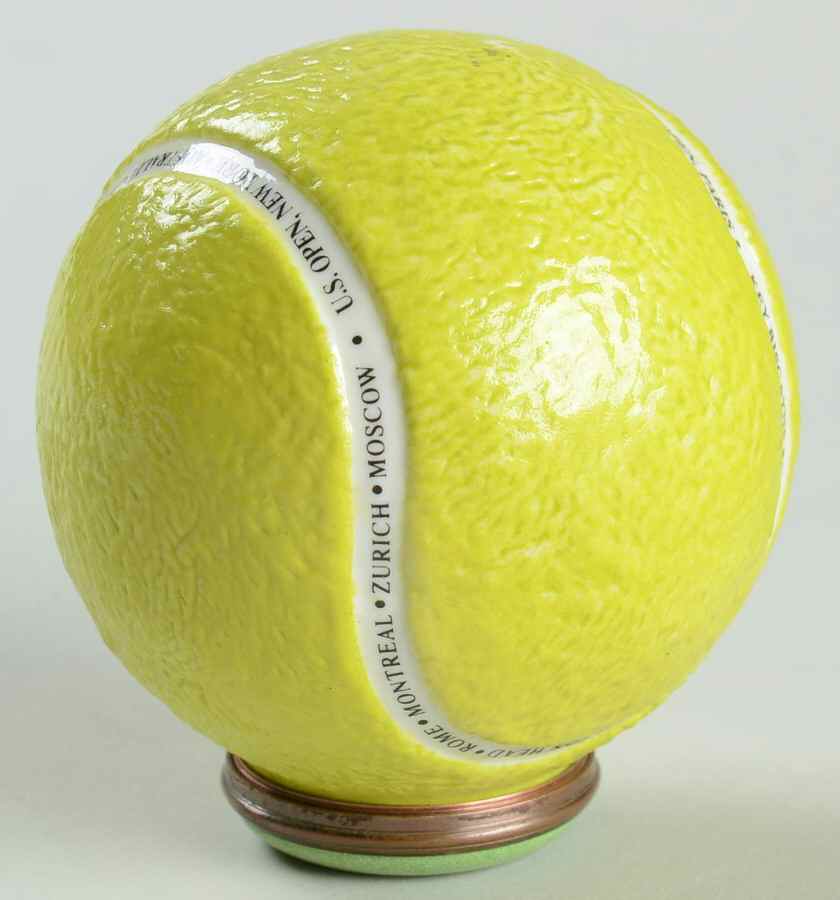 Bonbonnieres Box Tennis Ball - Boxed by Halcyon Days-1