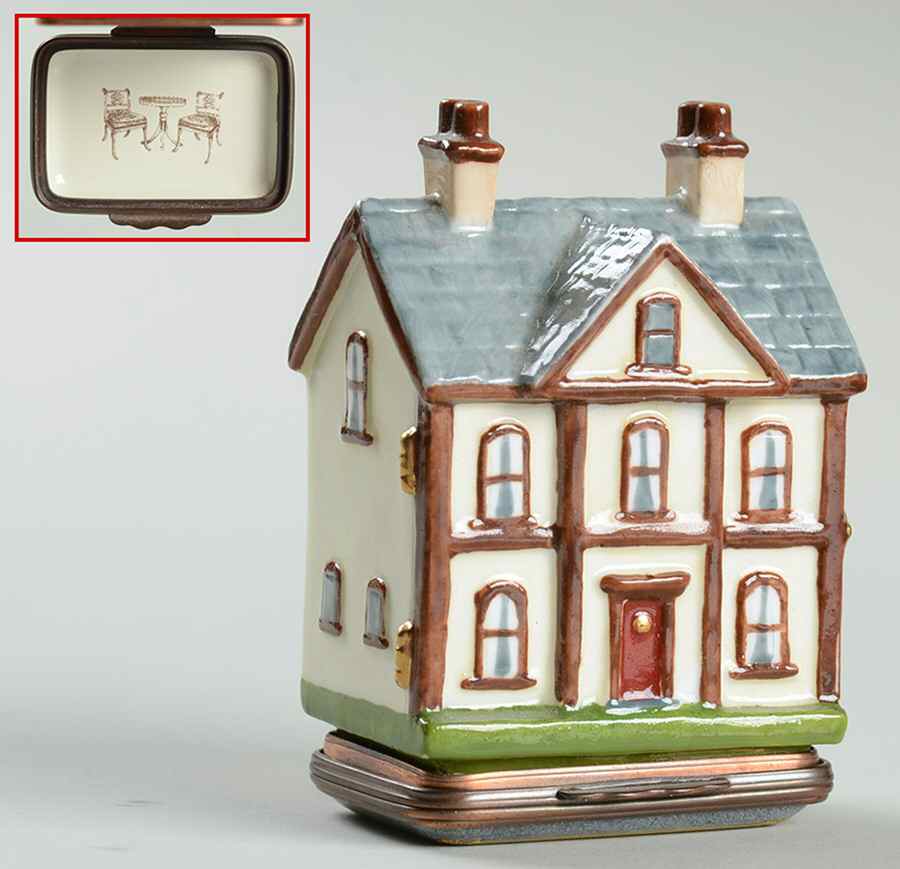 Bonbonnieres Box Doll House - Boxed by Halcyon Days-1