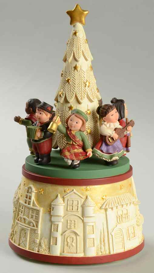 Hallmark Musical Figurines Joy To The World-Interactive - No Box by Hallmark Gold Crown-1
