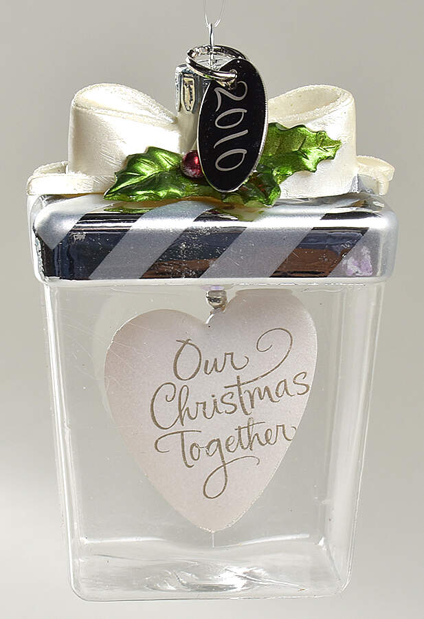 2010 Hallmark Christmas Ornaments Our Christmas Together - Boxed by Hallmark Gold Crown-1