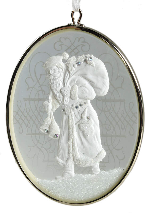 Simply Beautiful Collection St. Nicholas-Crystal/Metal - Boxed by Hallmark Gold Crown-1