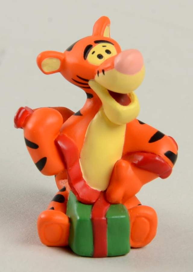 Christmas at Pooh's House Tigger - Boxed by Hallmark Gold Crown-1