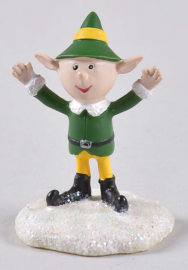 Rudolph's Christmas Town Accessories Cheering Elf - No Box by Hawthorne Village-1