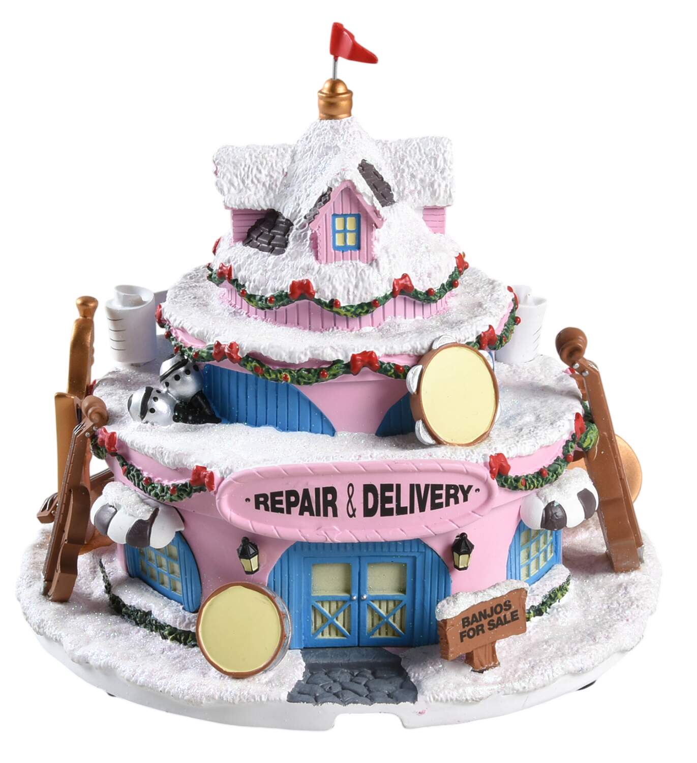 Rudolph's Christmas Town Sam's Music Shoppe - No Box by Hawthorne Village-1