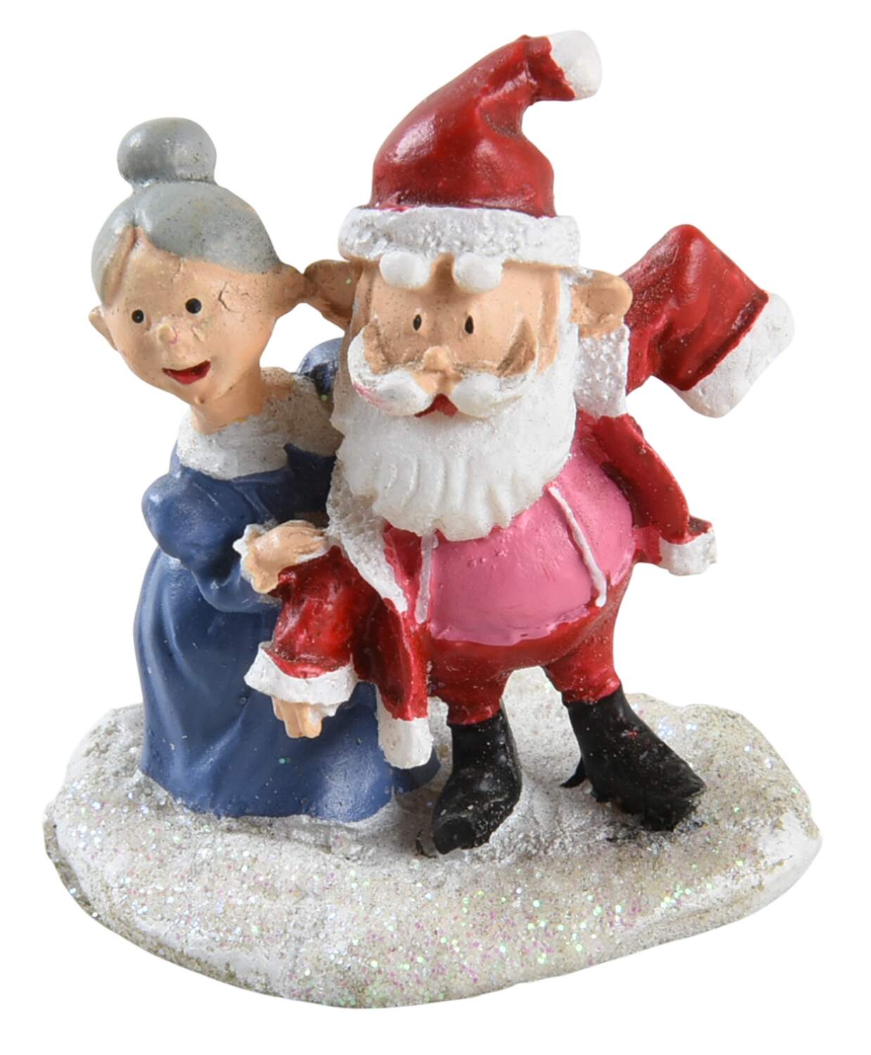 Rudolph's Christmas Town Santa & Mrs Claus - No Box by Hawthorne Village-1