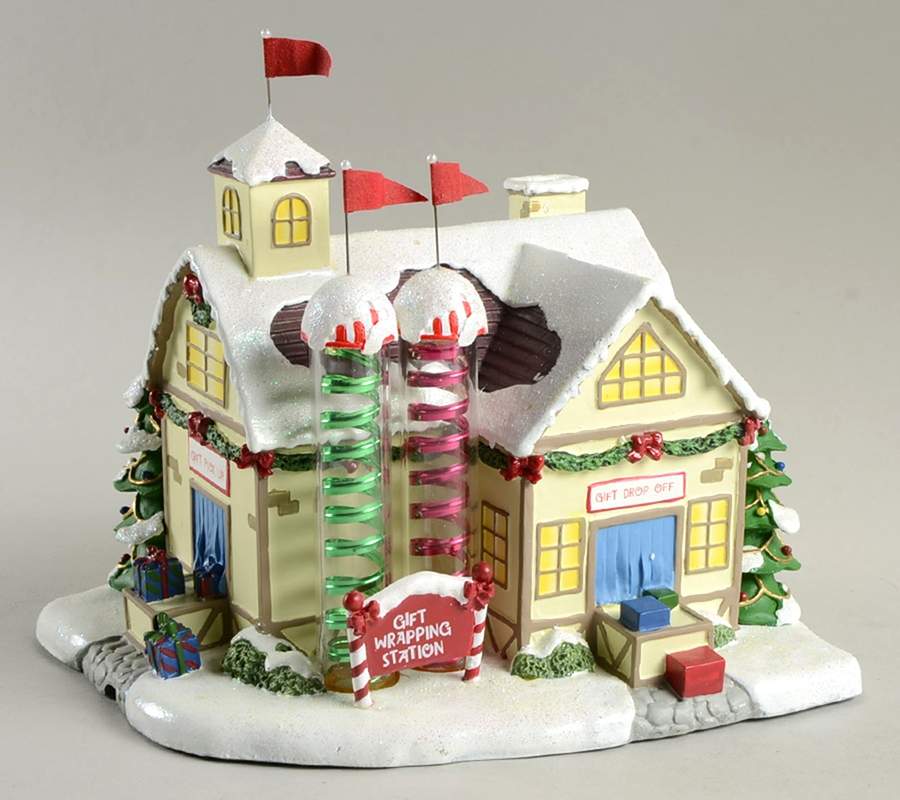 Rudolph's Christmas Town Gift Wrapping Service Station - No Box by Hawthorne Village-1