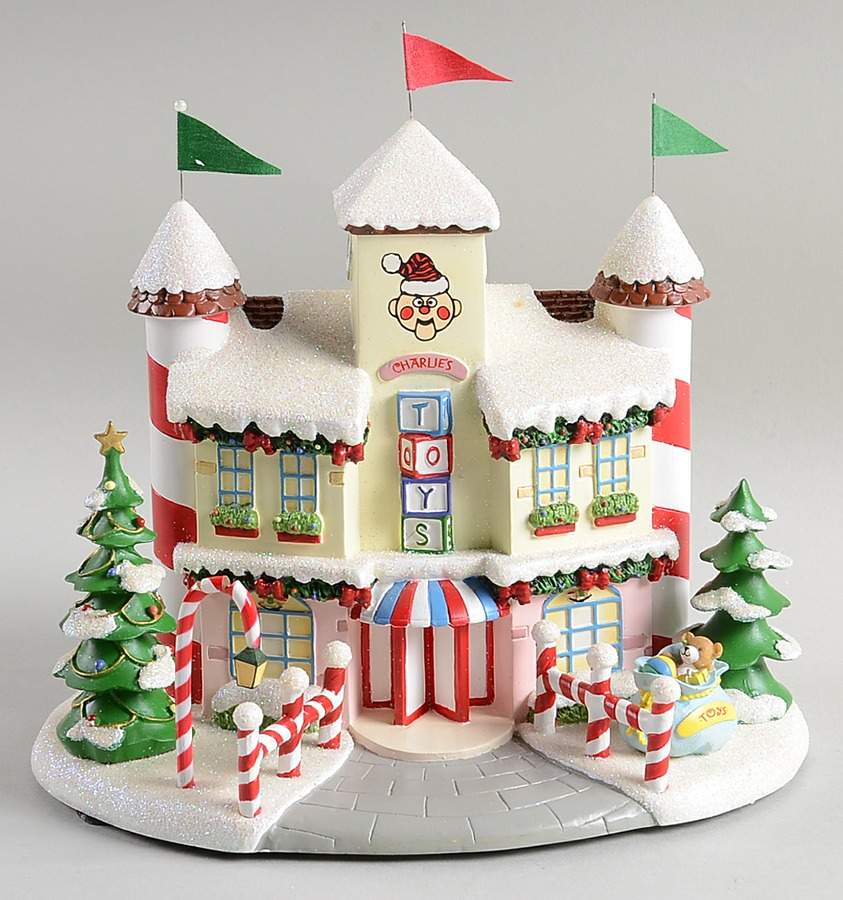 Rudolph's Christmas Town Charlie's Toys Toy Shop - No Box by Hawthorne Village-1