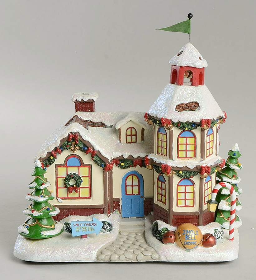 Rudolph's Christmas Town Jingle, Jingle, Jingle Bell Shop - No Box by Hawthorne Village-1