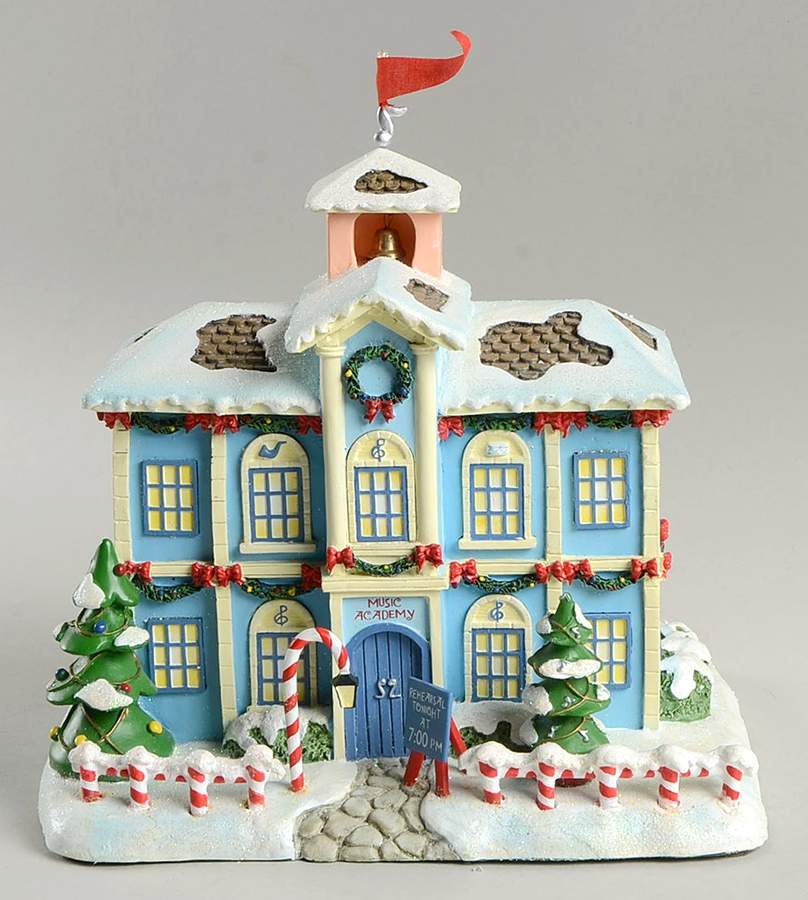 Rudolph's Christmas Town Elf Music Academy - No Box by Hawthorne Village-1
