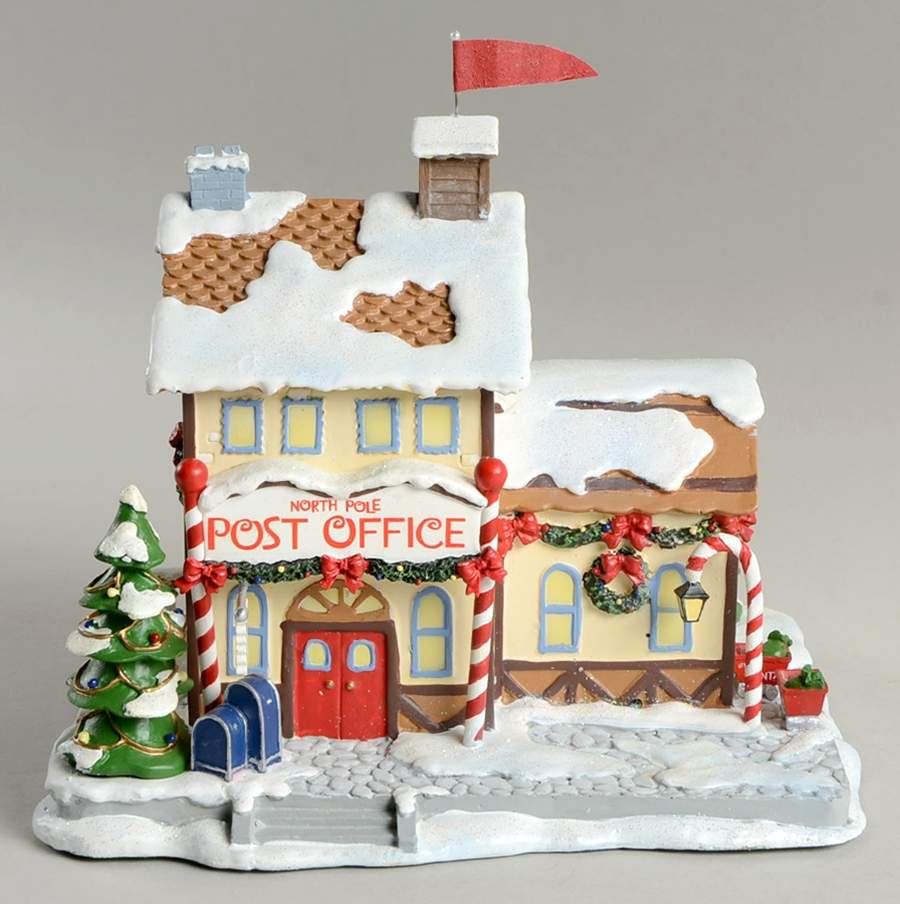 Rudolph's Christmas Town North Pole Post Office - No Box by Hawthorne Village-1