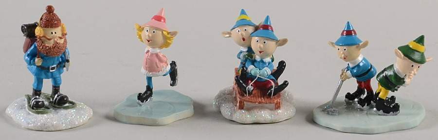 Rudolph's Christmas Town Accessories Winter Sports Set - No Box by Hawthorne Village-1