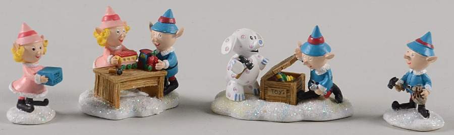 Rudolph's Christmas Town Accessories Elf Workshop Set - No Box by Hawthorne Village-1