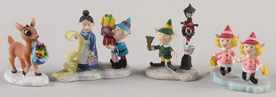 Rudolph's Christmas Town Accessories Holiday Shopping Set - No Box by Hawthorne Village-1