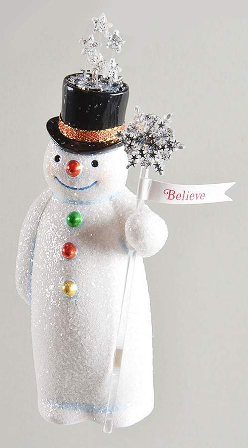 2009 Hallmark Christmas Ornaments Magical Snowman - Boxed by Hallmark Gold Crown-1