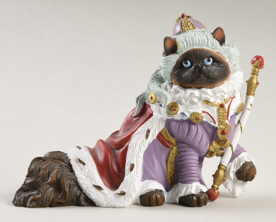 Divine Feline Collection Cat-Therine The Great - Boxed by Hamilton Collection-1