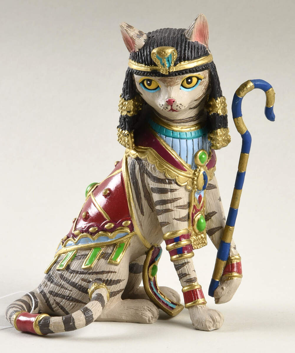 Divine Feline Collection Cleo-Cat-Tra - With Box by Hamilton Collection-1