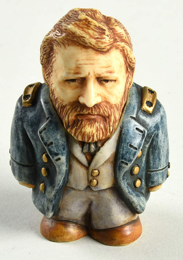 Historical Pot Bellys Presidents Ulysses S Grant - Boxed by Harmony Kingdom-1