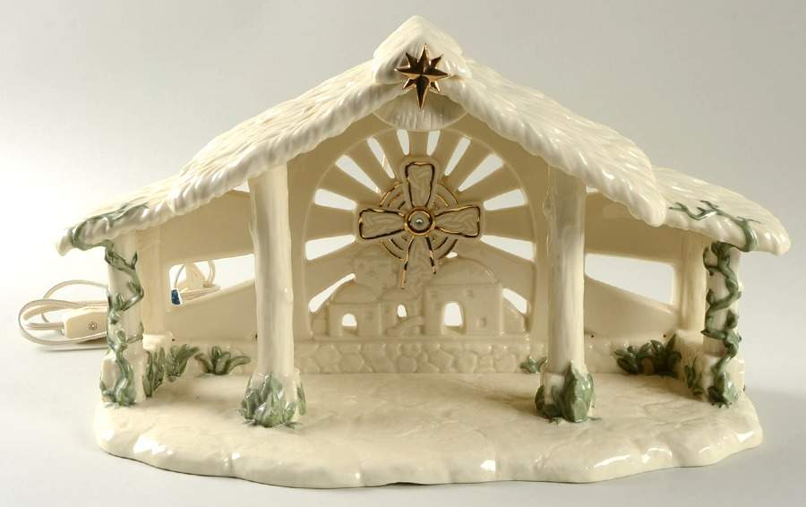 Irish Nativity Creche Only - No Box by Hawthorne Village-1