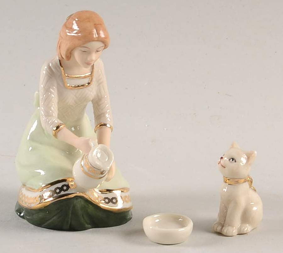 Irish Nativity All God's Creatures-With Cat & Bowl - No Box by Hawthorne Village-1
