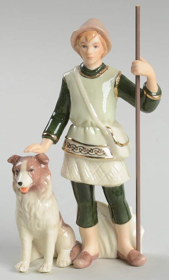 Irish Nativity Shepherd's Watch Only - No Box by Hawthorne Village-1