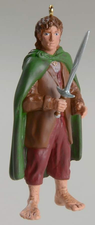 Lord of the Rings Frodo Baggins - No Box by Hallmark Gold Crown-1