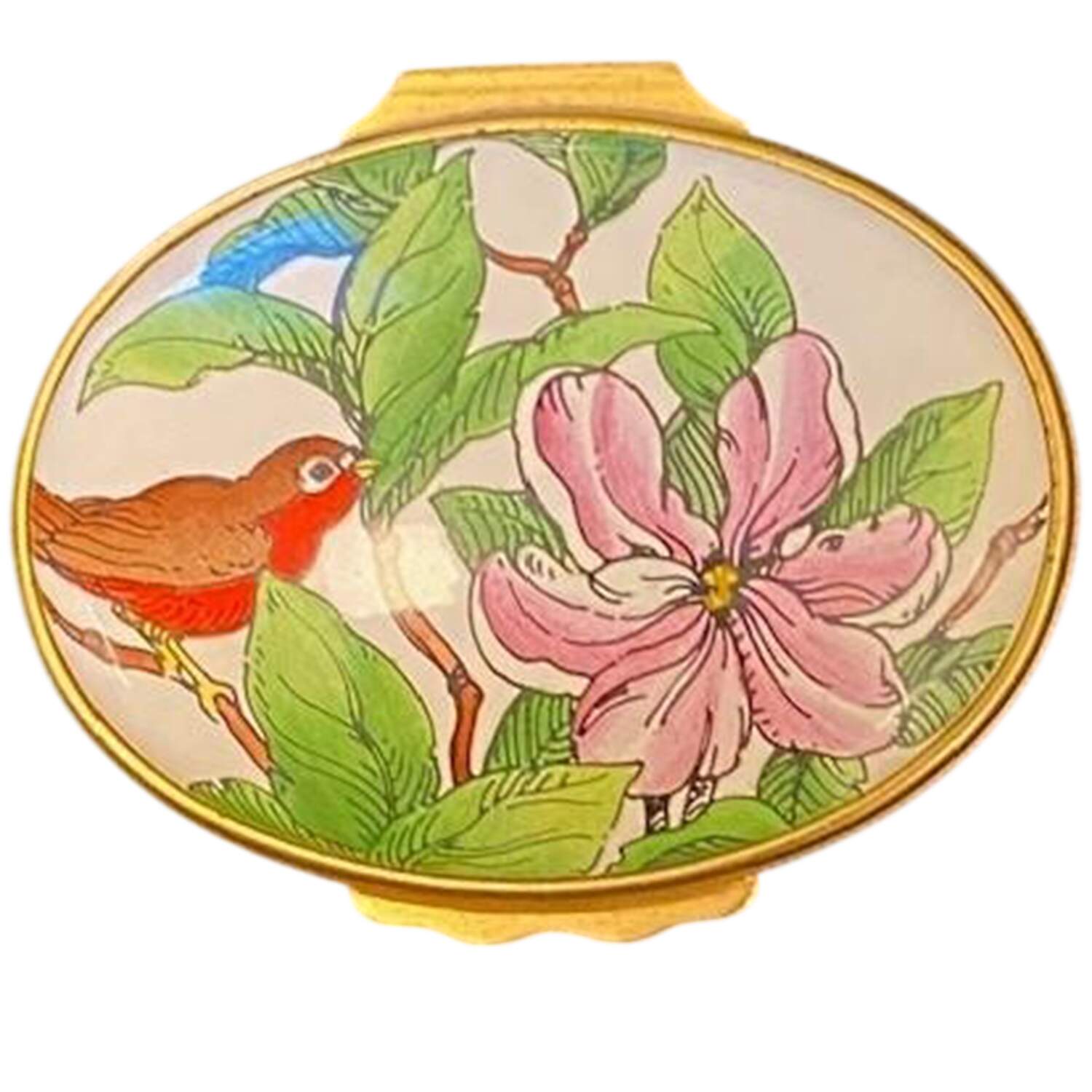 Tiffany & Co Boxes Bird & Flower Oval Box - Boxed by Halcyon Days-1