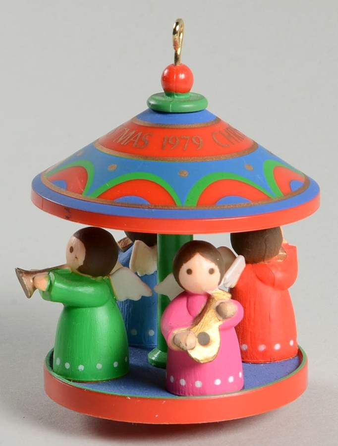 Carousel 1979-Angels - No Box by Hallmark Gold Crown-1