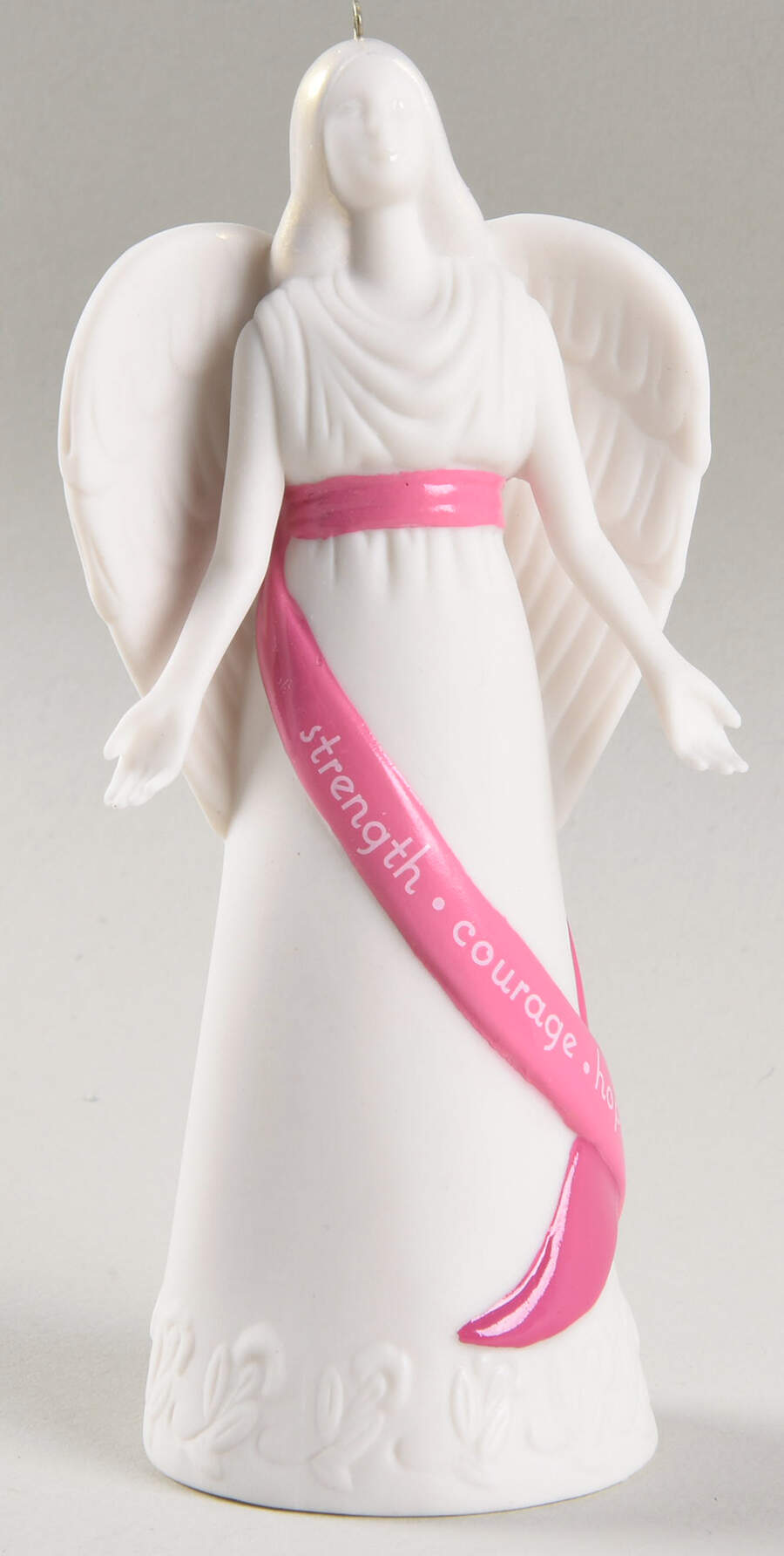 Breast Cancer Awareness 2012-Angel Of Grace - No Box by Hallmark Gold Crown-1