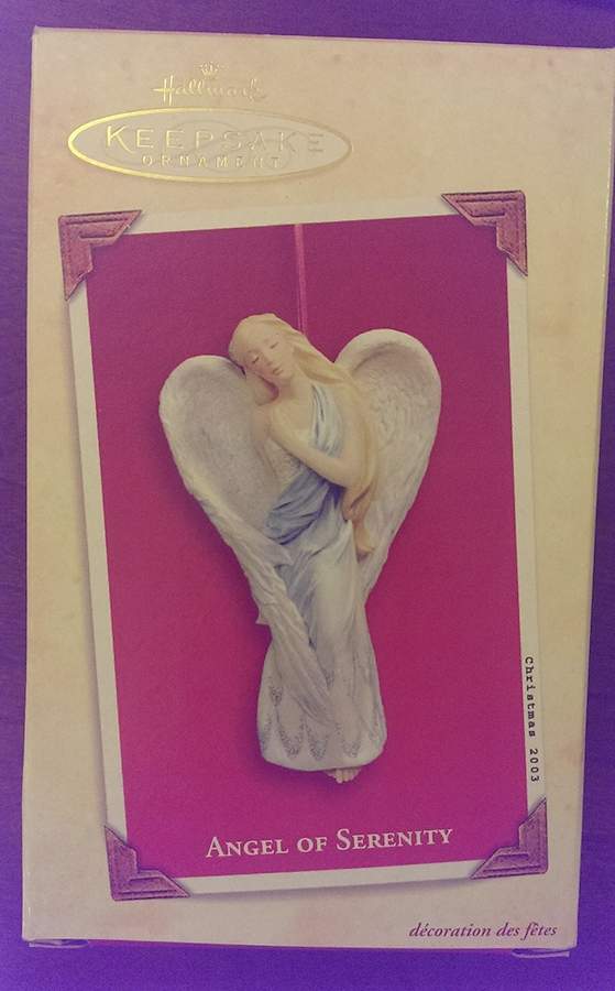 Breast Cancer Awareness 2003-Angel Of Serenity - Boxed by Hallmark Gold Crown-1