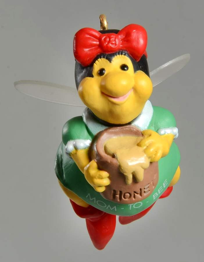 Mom To Be 1993-Mom To Bee - No Box by Hallmark Gold Crown-1