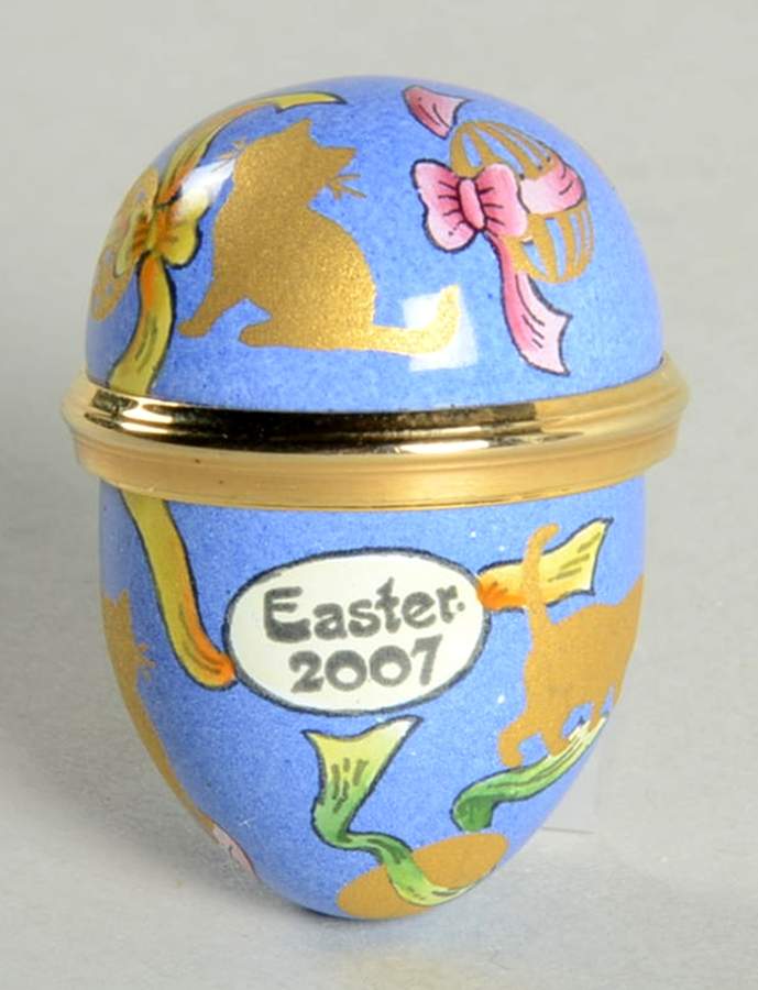 Easter Annual Box-Miniatures 2007-Cats - Boxed by Halcyon Days-1