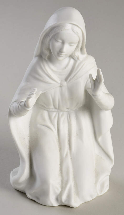 Homco Nativity-White Mary - No Box by Homco-1